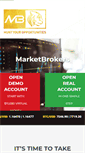 Mobile Screenshot of marketbrokers.com