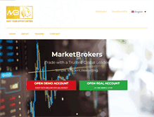 Tablet Screenshot of marketbrokers.com
